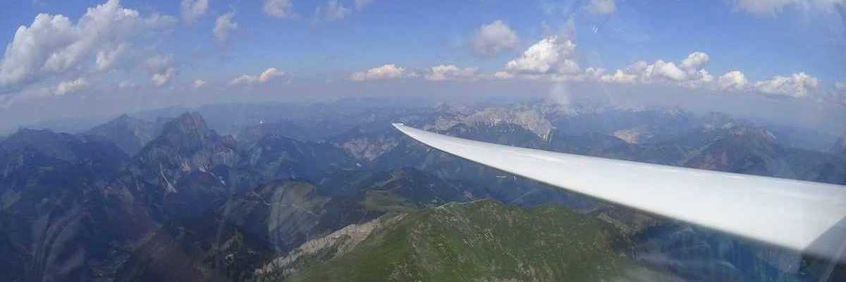 Flugwegposition um 13:22:55: Aufgenommen in der Nähe von Gemeinde Kalwang, 8775, Österreich in 2547 Meter